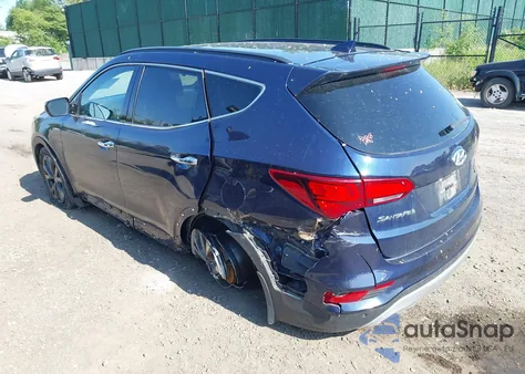 2018 Hyundai Santa Fe Sport 2.0T Ultimate from USA, damaged, VIN 5XYZWDLA3JG571432
